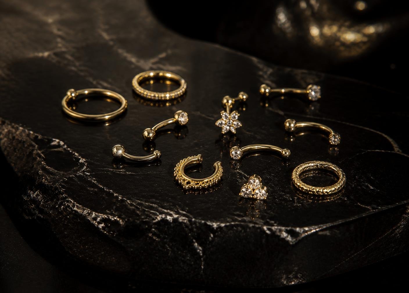 Premium piercing jewellery